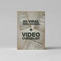 20 Plug-and-Play Hooks + 33 Proven Hooks + Video Checklist (Free)