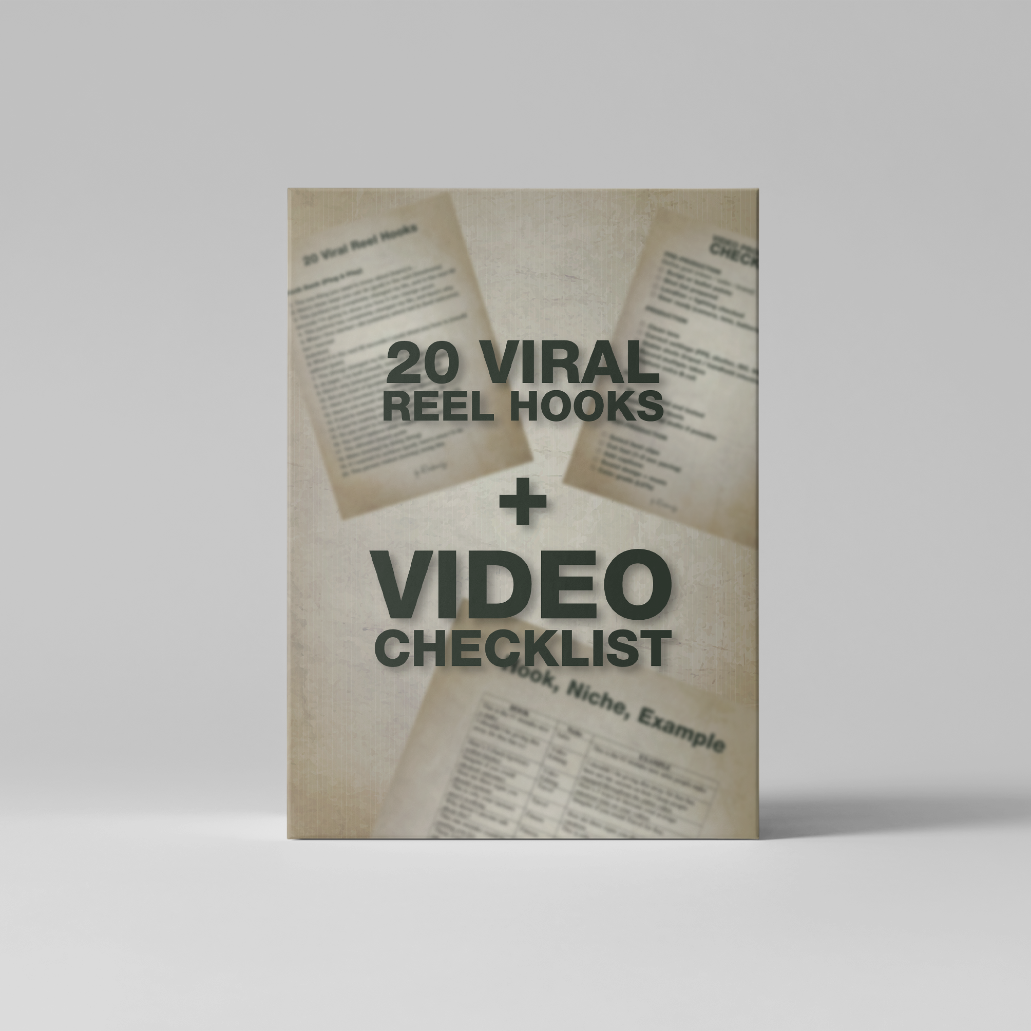 20 Plug-and-Play Hooks + 33 Proven Hooks + Video Checklist (Free)