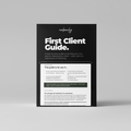 First Client Guide